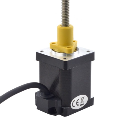 Motor lineal Acme externo NEMA 14 1.5A 47mm Cable de tornillo de pila 2.54mm(0.1") Motor lineal Acme externo NEMA 14 1.5A 47mm Cable de tornillo de pila 2.54mm(0.1")