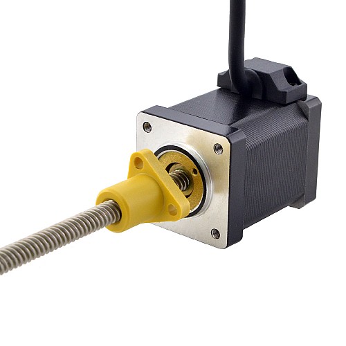 Motor lineal Acme externo NEMA 14 1.5A 47mm Cable de tornillo de pila 6.35mm(0.25") Motor lineal Acme externo NEMA 14 1.5A 47mm Cable de tornillo de pila 6.35mm(0.25")