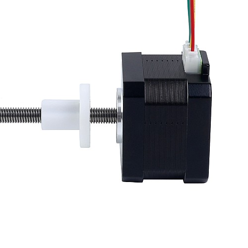 Nema 17 Pila externa de 34mm Cable de 0,4A 2mm(0,07874) Longitud 200mm Nema 17 Pila externa de 34mm Cable de 0,4A 2mm(0,07874") Longitud 200mm - 17E13S0404AF4-200RS | StepperOnline