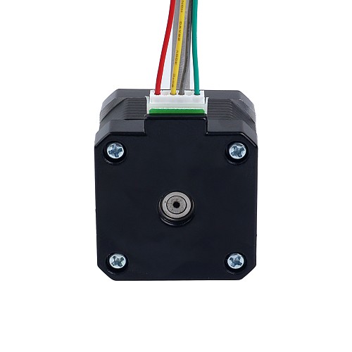 Nema 17 Pila externa de 34mm Cable de 0,4A 2mm(0,07874) Longitud 200mm Nema 17 Pila externa de 34mm Cable de 0,4A 2mm(0,07874") Longitud 200mm - 17E13S0404AF4-200RS | StepperOnline