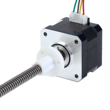 Nema 17 Pila externa de 34mm Cable de 0,4A 4mm(0,15748") Longitud 150mm
