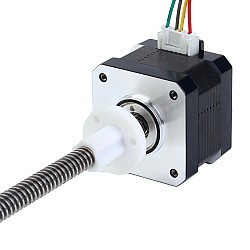 Nema 17 Pila externa de 34mm Cable de 0,4A 4mm(0,15748") Longitud 150mm
