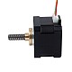 Nema 17 Pila externa de 34mm Cable de 0,4A 8mm(0,31496") Longitud 32mm - 17E13S0404MB4-032RB | StepperOnline