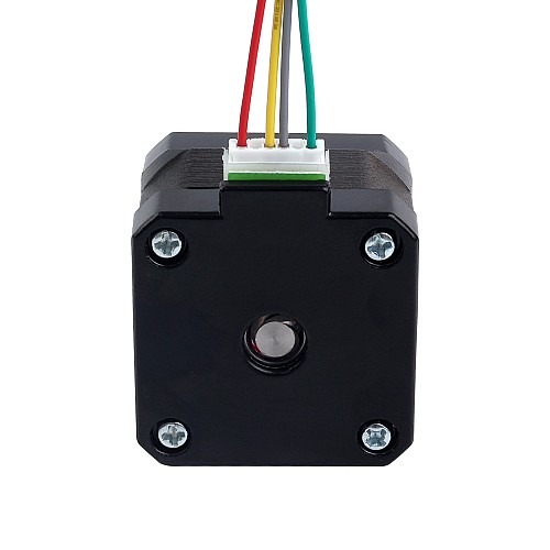 Nema 17 Pila externa de 34mm Cable de 0,4A 8mm(0,31496") Longitud 32mm - 17E13S0404MB4-032RB | StepperOnline
