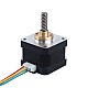 Nema 17 Pila externa de 34mm Cable de 0,4A 8mm(0,31496") Longitud 32mm - 17E13S0404MB4-032RB | StepperOnline