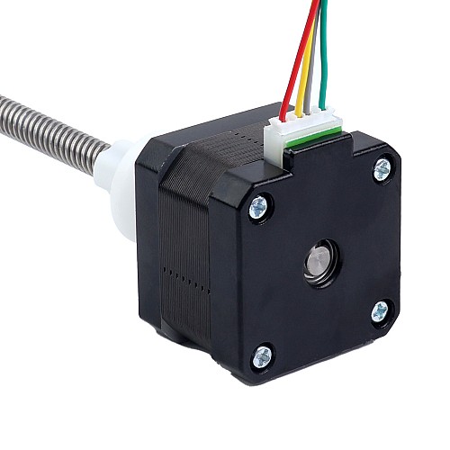 Nema 17 Pila externa de 34mm Cable de 0,4A 8mm(0,31496") Longitud 150mm - 17E13S0404MB4-150RS | StepperOnline Nema 17 Pila externa de 34mm Cable de 0,4A 8mm(0,31496") Longitud 150mm - 17E13S0404MB4-150RS | StepperOnline