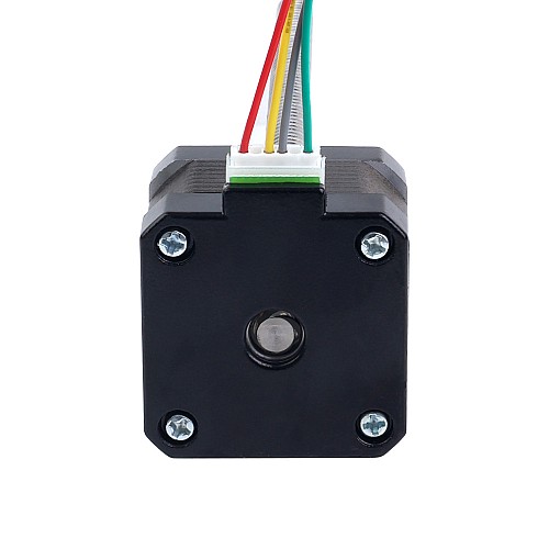 Nema 17 Pila externa de 34mm Cable de 0,4A 8mm(0,31496") Longitud 150mm - 17E13S0404MB4-150RS | StepperOnline Nema 17 Pila externa de 34mm Cable de 0,4A 8mm(0,31496") Longitud 150mm - 17E13S0404MB4-150RS | StepperOnline