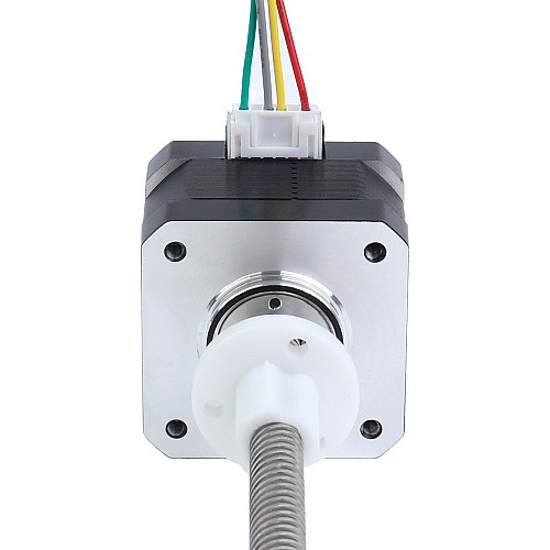 Nema 17 Pila externa de 34mm Cable de 0,4A 8mm(0,31496") Longitud 150mm - 17E13S0404MB4-150RS | StepperOnline Nema 17 Pila externa de 34mm Cable de 0,4A 8mm(0,31496") Longitud 150mm - 17E13S0404MB4-150RS | StepperOnline