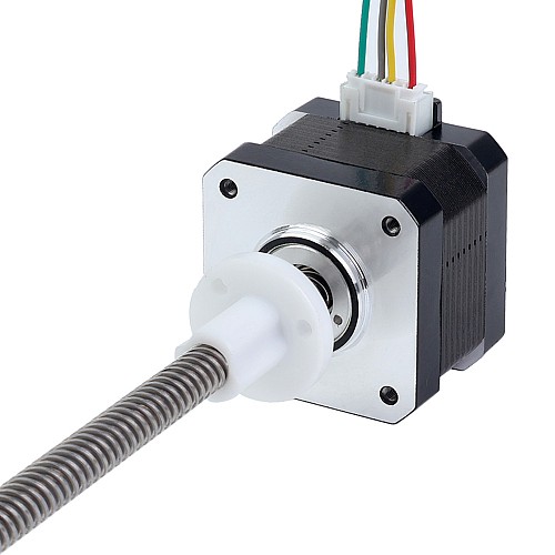 Nema 17 Pila externa de 34mm Cable de 0,4A 8mm(0,31496") Longitud 300mm - 17E13S0404MB4-300RS | StepperOnline Nema 17 Pila externa de 34mm Cable de 0,4A 8mm(0,31496") Longitud 300mm - 17E13S0404MB4-300RS | StepperOnline