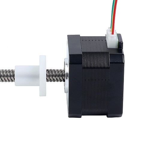 Nema 17 Pila externa de 34mm Cable de 0,4A 8mm(0,31496") Longitud 300mm - 17E13S0404MB4-300RS | StepperOnline Nema 17 Pila externa de 34mm Cable de 0,4A 8mm(0,31496") Longitud 300mm - 17E13S0404MB4-300RS | StepperOnline