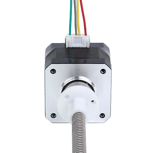 Nema 17 Pila externa de 34mm Cable de 0,4A 8mm(0,31496") Longitud 300mm - 17E13S0404MB4-300RS | StepperOnline Nema 17 Pila externa de 34mm Cable de 0,4A 8mm(0,31496") Longitud 300mm - 17E13S0404MB4-300RS | StepperOnline