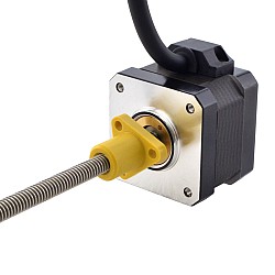 Motor lineal Acme externo NEMA 17 1.5A 34mm Cable de tornillo de pila 1.27mm(0.05")