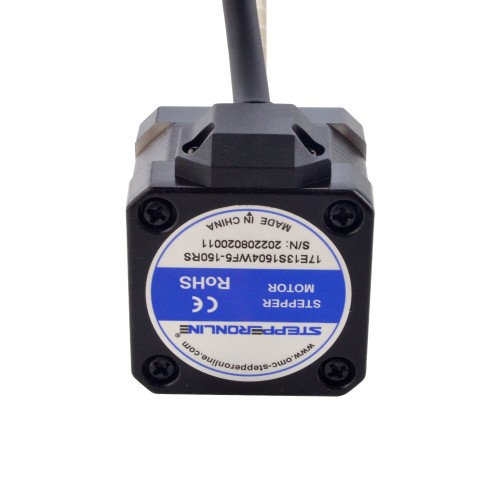 Motor lineal Acme externo NEMA 17 1.5A 34mm Cable de tornillo de pila 12.7mm(0.5)
