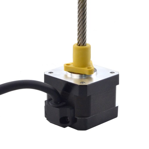 Motor lineal Acme externo NEMA 17, 1,5 A, 34mm, tornillo de pila, cable de 25,4mm(1)