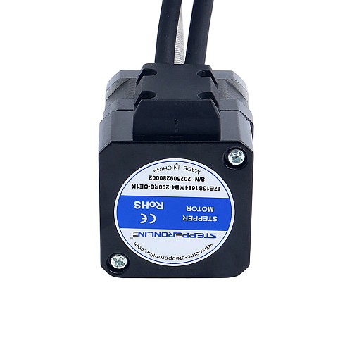Nema 17 Externa Pila 34mm 1,68A Paso 8mm(0,31496") Longitud 200mm con Encoder Optico Incremental 1000PPR - 17E13S1684MB4-200RS-OE1K | StepperOnline Nema 17 Externa Pila 34mm 1,68A Paso 8mm(0,31496") Longitud 200mm con Encoder Optico Incremental 1000PPR - 17E13S1684MB4-200RS-OE1K | StepperOnline