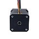 Nema 17 Motor paso a paso lineal trapezoidal externo de alta temperatura 1.68A Cable 4mm (0.15748 ") Longitud del tornillo 350mm Nema 17 Motor paso a paso lineal trapezoidal externo de alta temperatura 1.68A Cable 4mm (0.15748 ") Longitud del tornillo 350mm