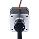 Nema 17 Motor paso a paso lineal trapezoidal externo de alta temperatura 1.68A Cable 4mm (0.15748 ") Longitud del tornillo 350mm Nema 17 Motor paso a paso lineal trapezoidal externo de alta temperatura 1.68A Cable 4mm (0.15748 ") Longitud del tornillo 350mm