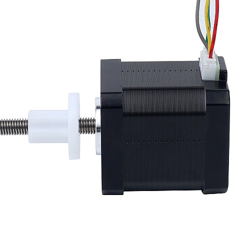 Nema 17 Pila externa de 48mm Cable de 1,68A 2mm(0,07874") Longitud 200mm - 17E19S1684AF4-200RS | StepperOnline UK