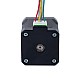 Nema 17 Pila externa de 48mm Cable de 1,68A 2mm(0,07874") Longitud 200mm - 17E19S1684AF4-200RS | StepperOnline UK