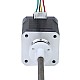 Nema 17 Pila externa de 48mm Cable de 1,68A 2mm(0,07874") Longitud 200mm - 17E19S1684AF4-200RS | StepperOnline UK