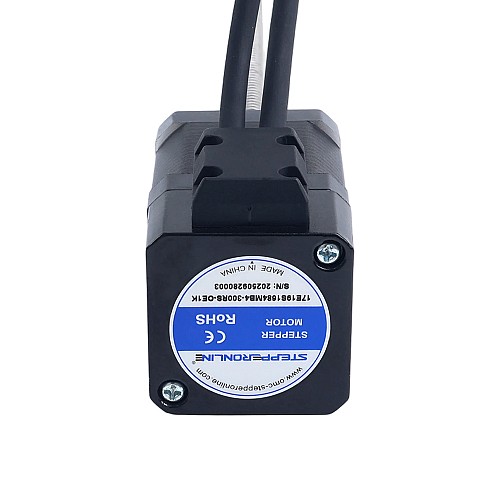 Nema 17 Motor Paso a Paso Lineal Externo con Tornillo ACME 1,68A Pila de 48mm - Paso de Tornillo de 8mm(0,31496") Con Encoder Óptico Incremental de 1000PPR - 17E19S1684MB4-300RS-OE1K | StepperOnline Nema 17 Motor Paso a Paso Lineal Externo con Tornillo ACME 1,68A Pila de 48mm - Paso de Tornillo de 8mm(0,31496") Con Encoder Óptico Incremental de 1000PPR - 17E19S1684MB4-300RS-OE1K | StepperOnline