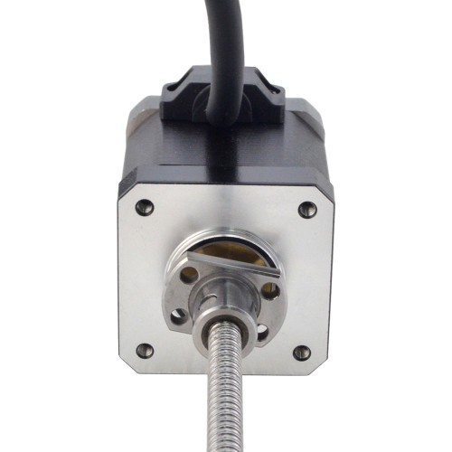NEMA 17 Tornillo de bola externo Motor lineal 2.5A 48mm Tornillo de pila Cable 2mm(0.07874)