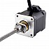 NEMA 17 Tornillo de bola externo Motor lineal 2.5A 48mm Tornillo de pila Cable 1mm(0.03937")