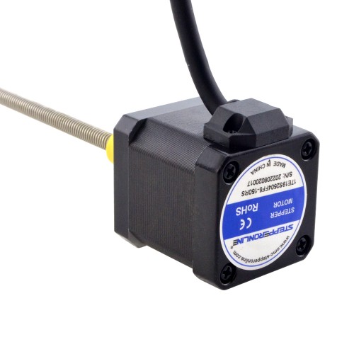 Motor lineal Acme externo NEMA 17 2.5A 48mm Cable de tornillo de pila 1.27mm(0.05)
