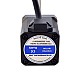 Motor lineal Acme externo NEMA 17 2.5A 48mm Cable de tornillo de pila 1.27mm(0.05)