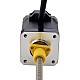 Motor lineal Acme externo NEMA 17 2.5A 48mm Cable de tornillo de pila 1.27mm(0.05)