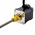 Motor lineal Acme externo NEMA 17 2.5A 48mm Cable de tornillo de pila 1.27mm(0.05")