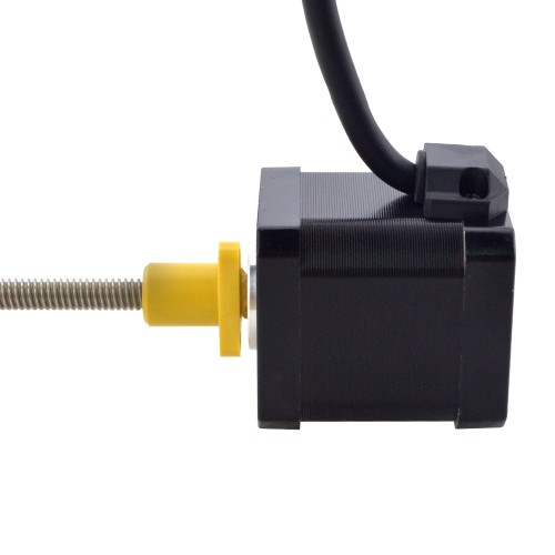 Motor lineal Acme externo NEMA 17 2.5A 48mm Cable de tornillo de pila 2.54mm(0.1)