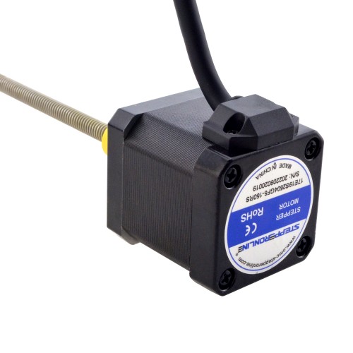 Motor lineal Acme externo NEMA 17 2.5A 48mm Cable de tornillo de pila 2.54mm(0.1)