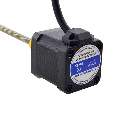 Motor lineal Acme externo NEMA 17 2.5A 48mm Cable de tornillo de pila 6.35mm(0.25)