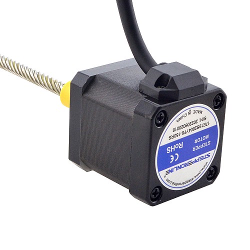 CN en oferta - Motor lineal Acme externo NEMA 17 2.5A 48mm Cable de tornillo de pila 25.4mm(1") CN en oferta - Motor lineal Acme externo NEMA 17 2.5A 48mm Cable de tornillo de pila 25.4mm(1")