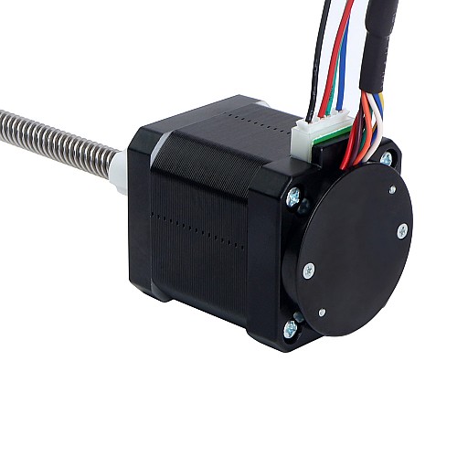 Motor paso a paso lineal trapezoidal externo NEMA 17 1.68A pila de 48mm con codificador magnético 1000PPR(4000CPR) - 17E19S1684MB4-200RS-AR4 | StepperOnline Motor paso a paso lineal trapezoidal externo NEMA 17 1.68A pila de 48mm con codificador magnético 1000PPR(4000CPR) - 17E19S1684MB4-200RS-AR4 | StepperOnline