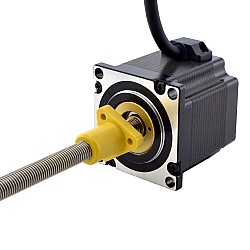 Motor lineal Acme externo NEMA 23 3.0A 56mm Cable de tornillo de pila 1.27mm(0.05")