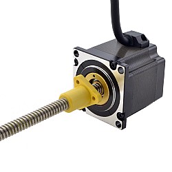 Motor lineal Acme externo NEMA 23 3.0A 56mm Cable de tornillo de pila 2.54mm(0.1")