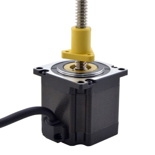 Motor lineal Acme externo NEMA 23 3.0A 56mm Cable de tornillo de pila 2.54mm(0.1") Motor lineal Acme externo NEMA 23 3.0A 56mm Cable de tornillo de pila 2.54mm(0.1")