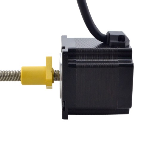 Motor lineal Acme externo NEMA 23 3.0A 56mm Cable de tornillo de pila 5.08mm(0.2)