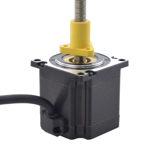 Motor lineal Acme externo NEMA 23 3.0A 56mm Cable de tornillo de pila 5.08mm(0.2)