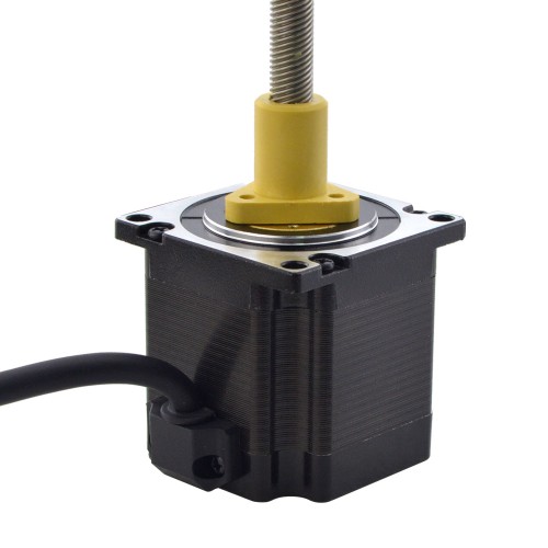 Motor lineal Acme externo NEMA 23 3.0A 56mm Cable de tornillo de pila 10.16mm(0.4)