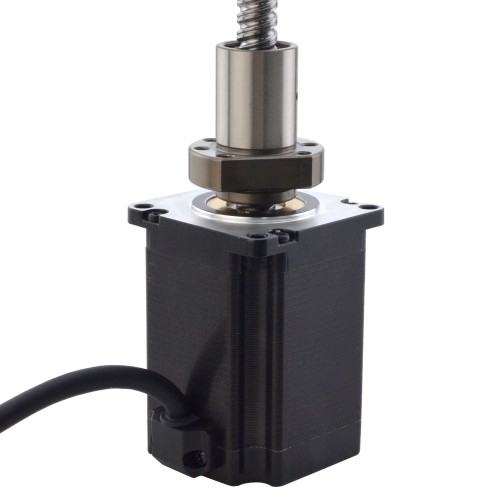 NEMA 23 Motor lineal de tornillo de bola externo 4.0A 75mm Cable de tornillo de pila 10mm(0.3937") NEMA 23 Motor lineal de tornillo de bola externo 4.0A 75mm Cable de tornillo de pila 10mm(0.3937")