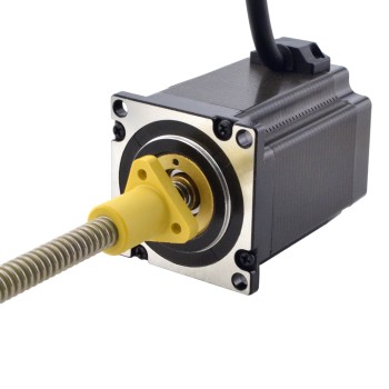 Motor lineal Acme externo NEMA 23 4.0A 76mm Cable de tornillo de pila 2,54mm(0,1") Longitud del cable 200mm