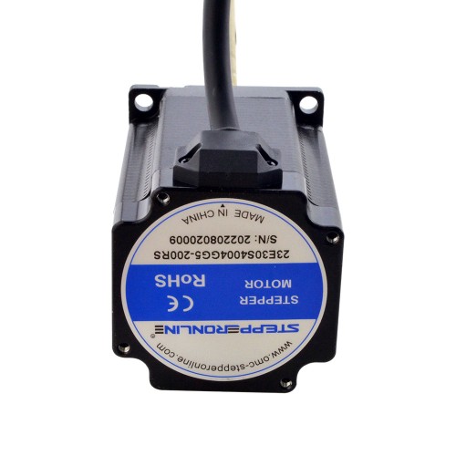 Motor lineal Acme externo NEMA 23 4.0A 76mm Cable de tornillo de pila 2,54mm(0,1") Longitud del cable 200mm Motor lineal Acme externo NEMA 23 4.0A 76mm Cable de tornillo de pila 2,54mm(0,1") Longitud del cable 200mm