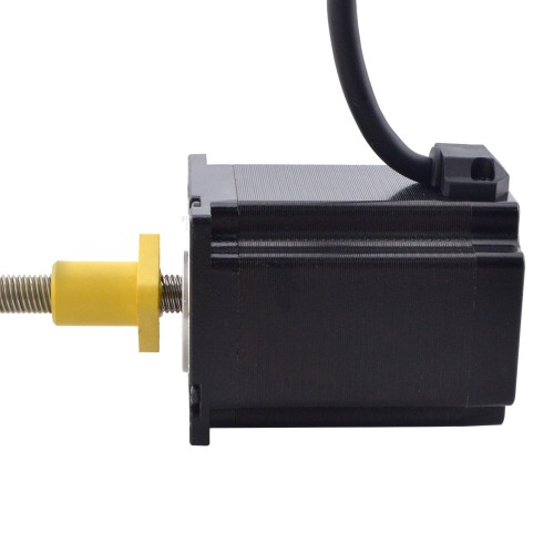 Motor lineal Acme externo NEMA 23 4.0A 76mm Cable de tornillo de pila 5.08mm(0.2)