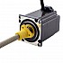 Motor lineal Acme externo NEMA 23 4.0A 76mm Cable de tornillo de pila 5.08mm(0.2") Longitud del cable 200mm