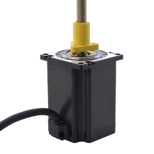 Motor lineal Acme externo NEMA 23 4.0A 76mm Cable de tornillo de pila 5.08mm(0.2)