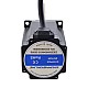Motor lineal Acme externo NEMA 23 4.0A 76mm Cable de tornillo de pila 10.16mm(0.4)