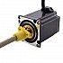 Motor lineal Acme externo NEMA 23 4.0A 76mm Cable de tornillo de pila 10.16mm(0.4") Longitud del Cable 200mm